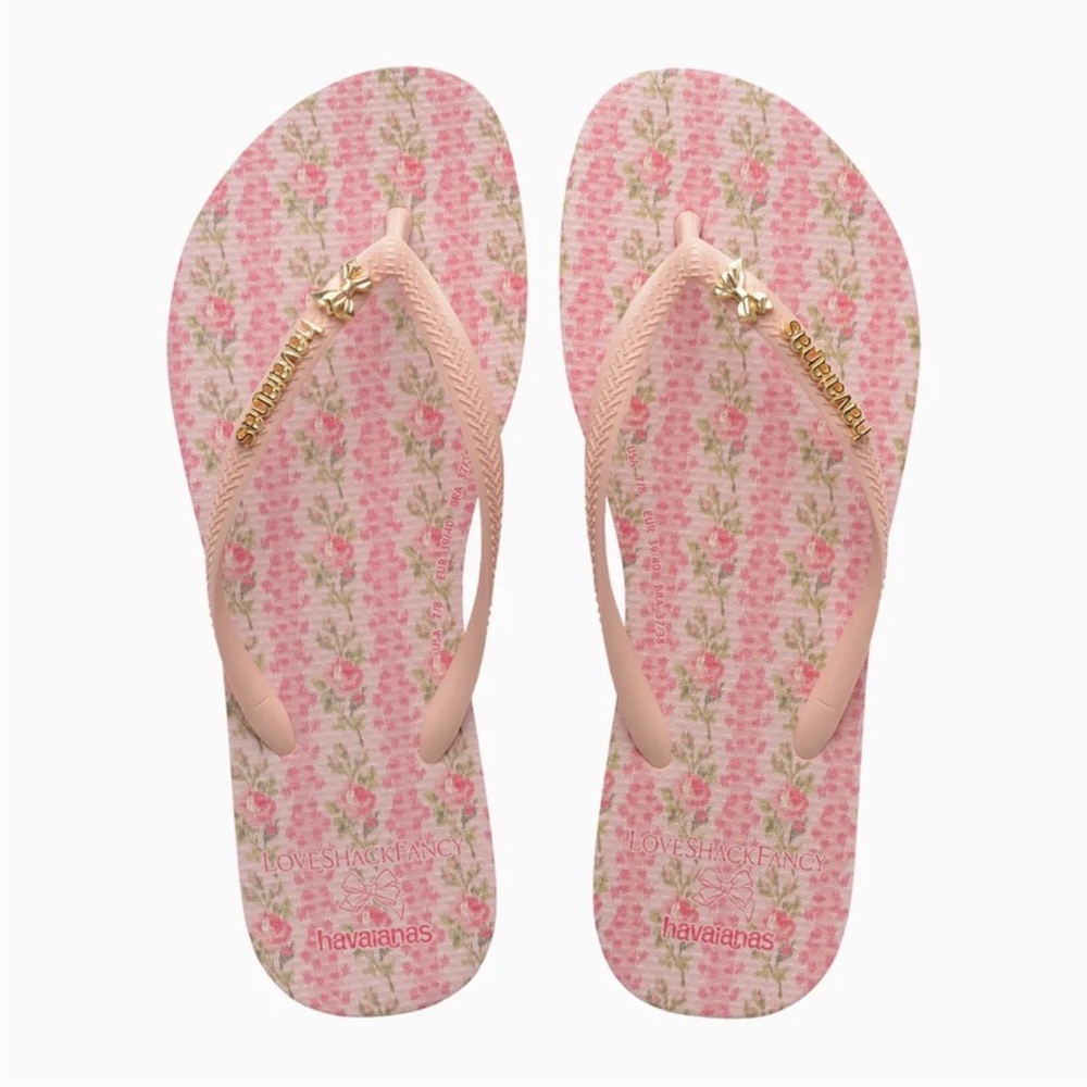 LoveShackFancy Havaianas Flip Flops